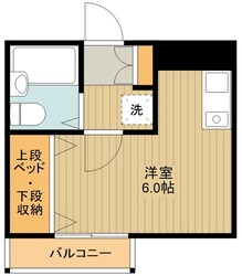 パティオ武蔵野の物件間取画像